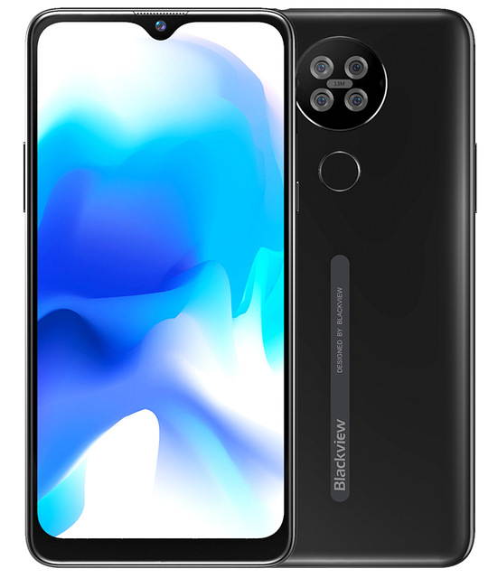 telefono Inteligente A80s Helio A25, Android 10, 4GB de RAM, 64GB de ROM, camara cuadruple de 13MP, 4200mAh, Pantalla antigotas de 6,2", 4G