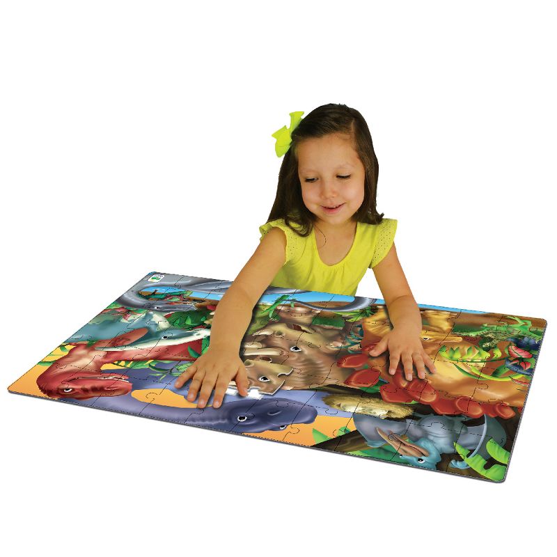 The Learning Journey Jumbo Floor Puzzles Dinosaurs 50 pieces
