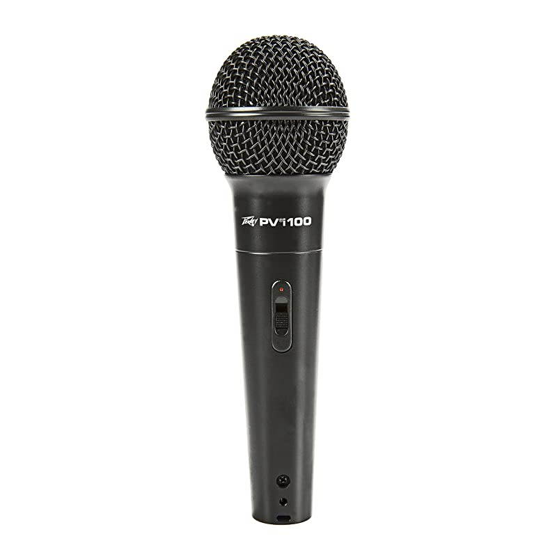 Pvi 100 Dynamic Vocal Cardiod Microphone with XLR Cable and Clip