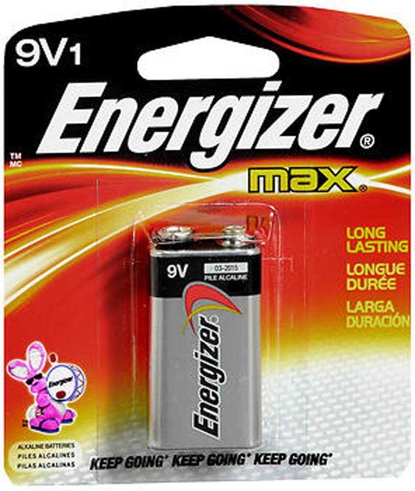 ENERGIZER BATTERIES ENER MAX BATTERIES 9V 1PK 522BP