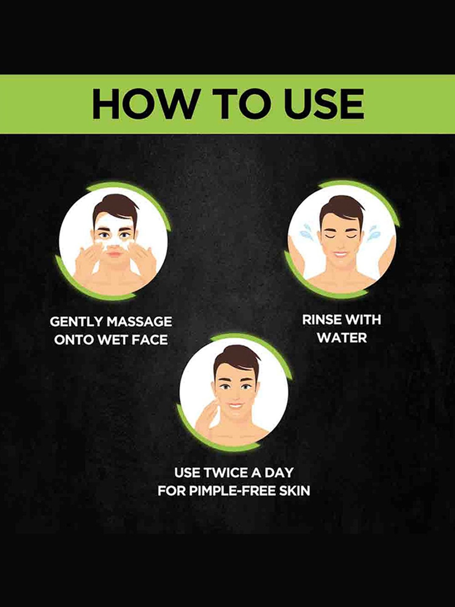 Garnier Men Acno Fight Anti-Pimple Face Wash for Acne Prone Skin - 150 gm