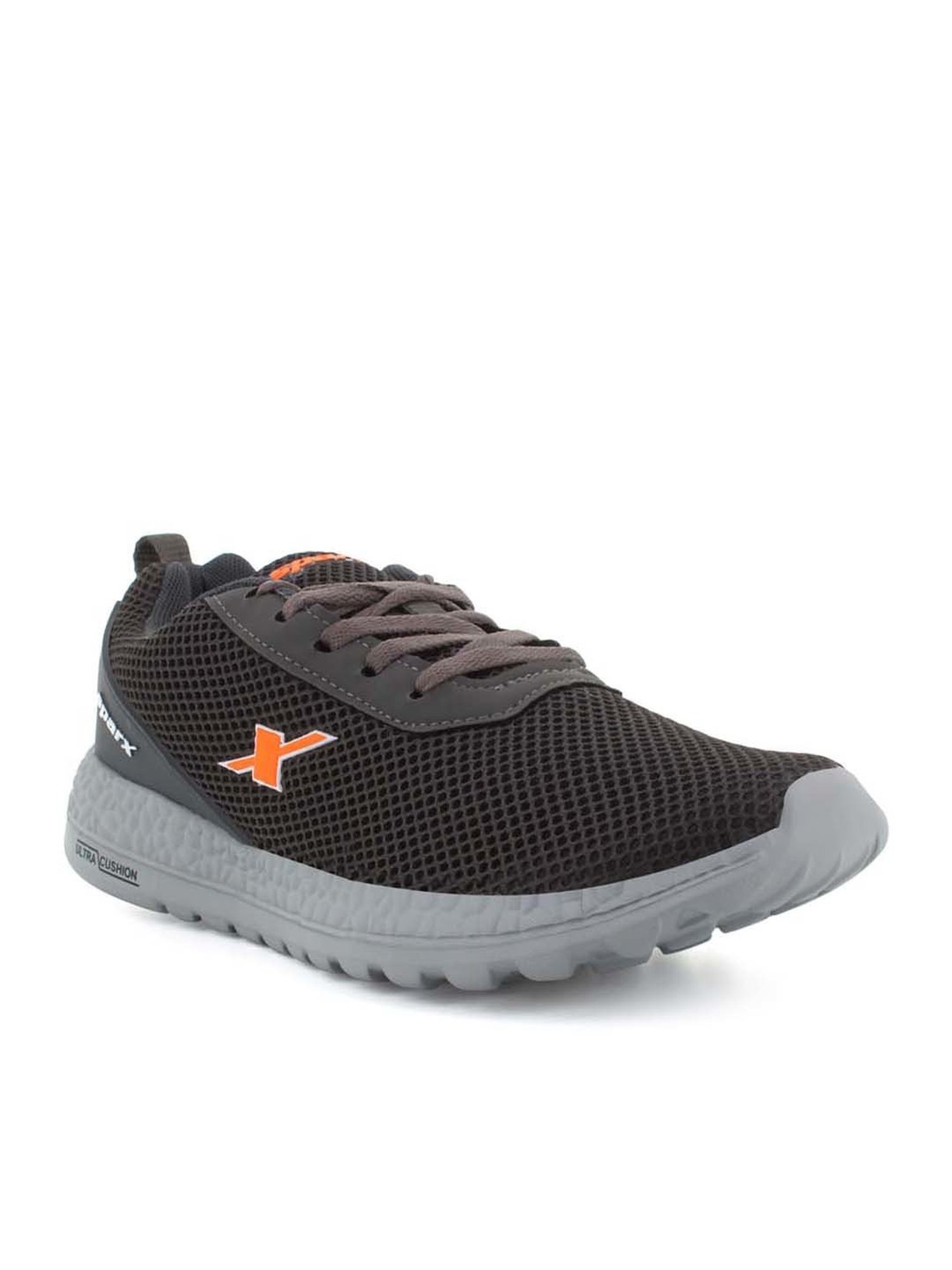 Sparx Men's Dark Grey Running Shoes