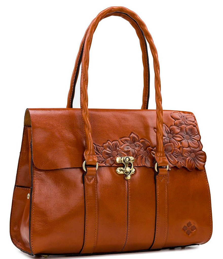 Patricia Nash Birds of Paradise Embroidery Collection Ferrara Frame Shoulder Bag