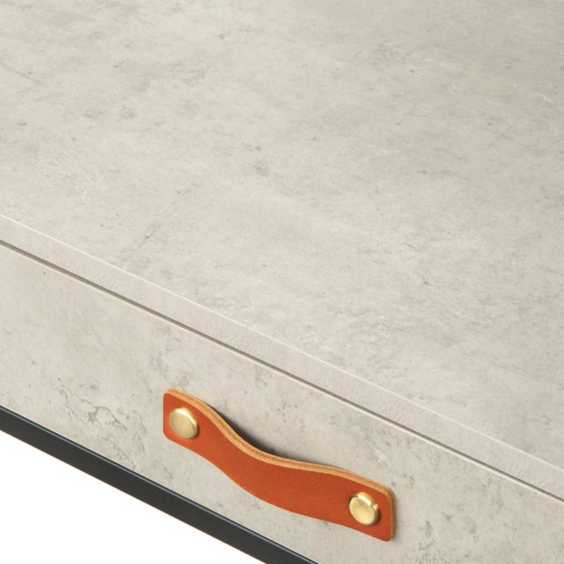 Augusta Vintage Desk Gray - Buylateral