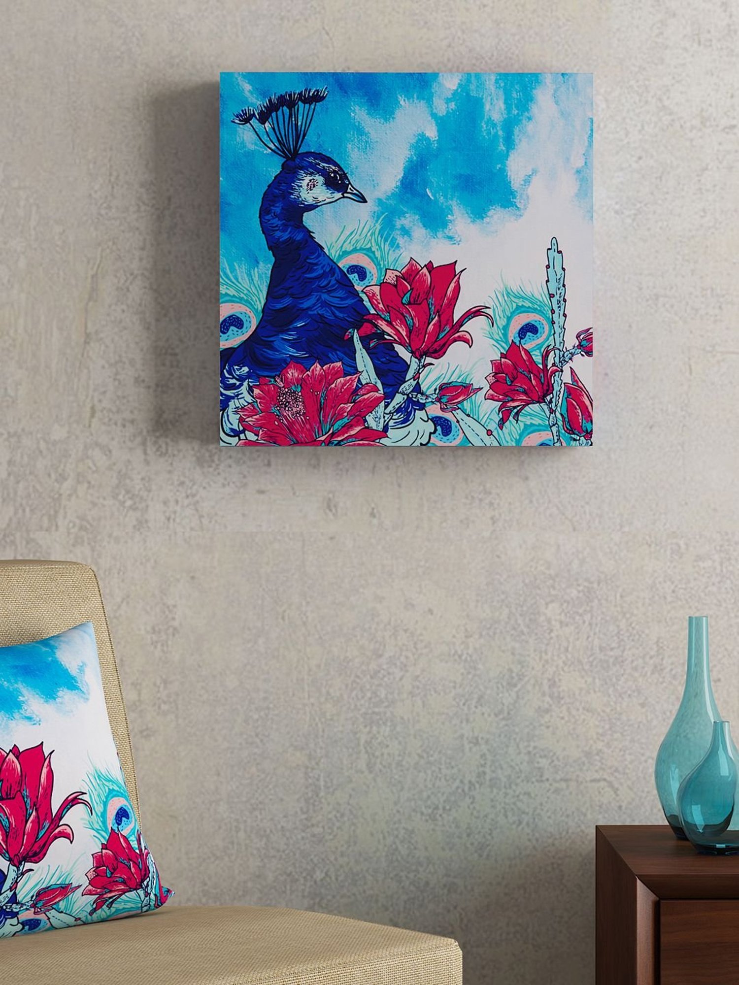 SEJ by Nisha Gupta Multicolor Framed Wall Art - Set of 1