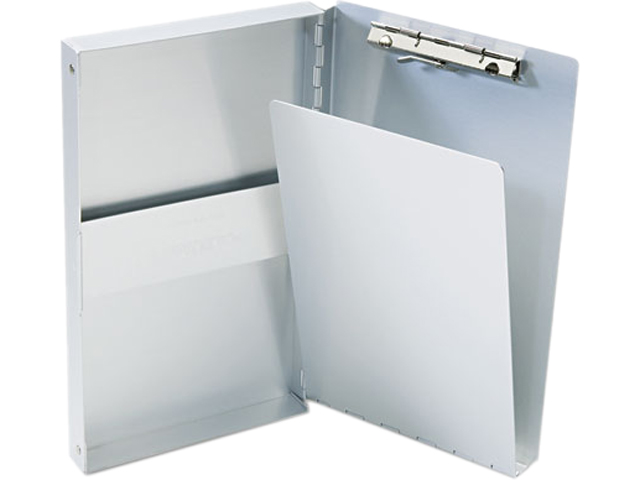 Saunders 10507 Snapak Aluminum Forms Folder, 3/8" Capacity, Holds 5-2/3w x 9-1/2h, Silver