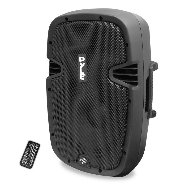 PylePro 600W 8" Bluetooth Powered Pro DJ PA Audio Speaker, Certified Refurbished