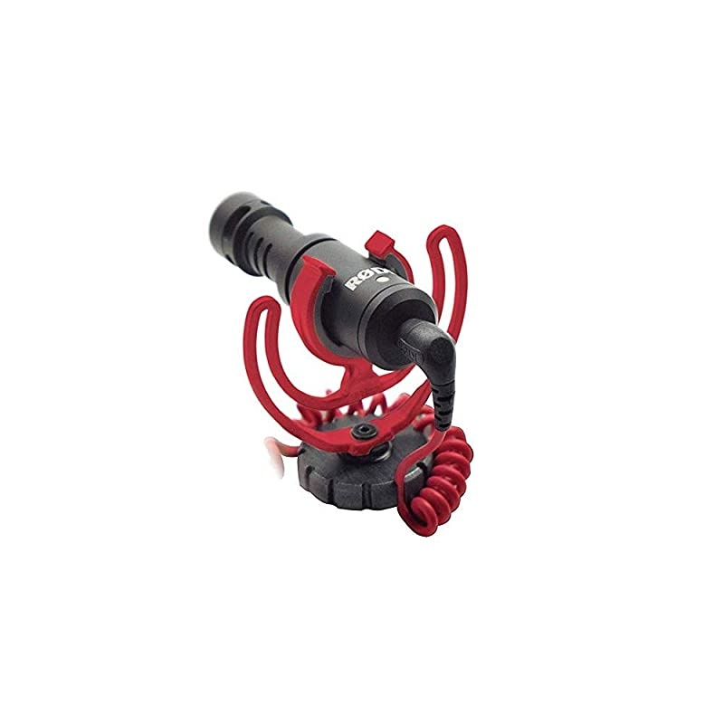 VideoMicro Compact OnCamera Microphone with Rycote Lyre Shock Mount