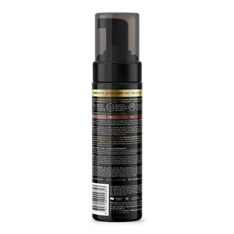 MineTan Absolute Self Tan Foam - 200ml
