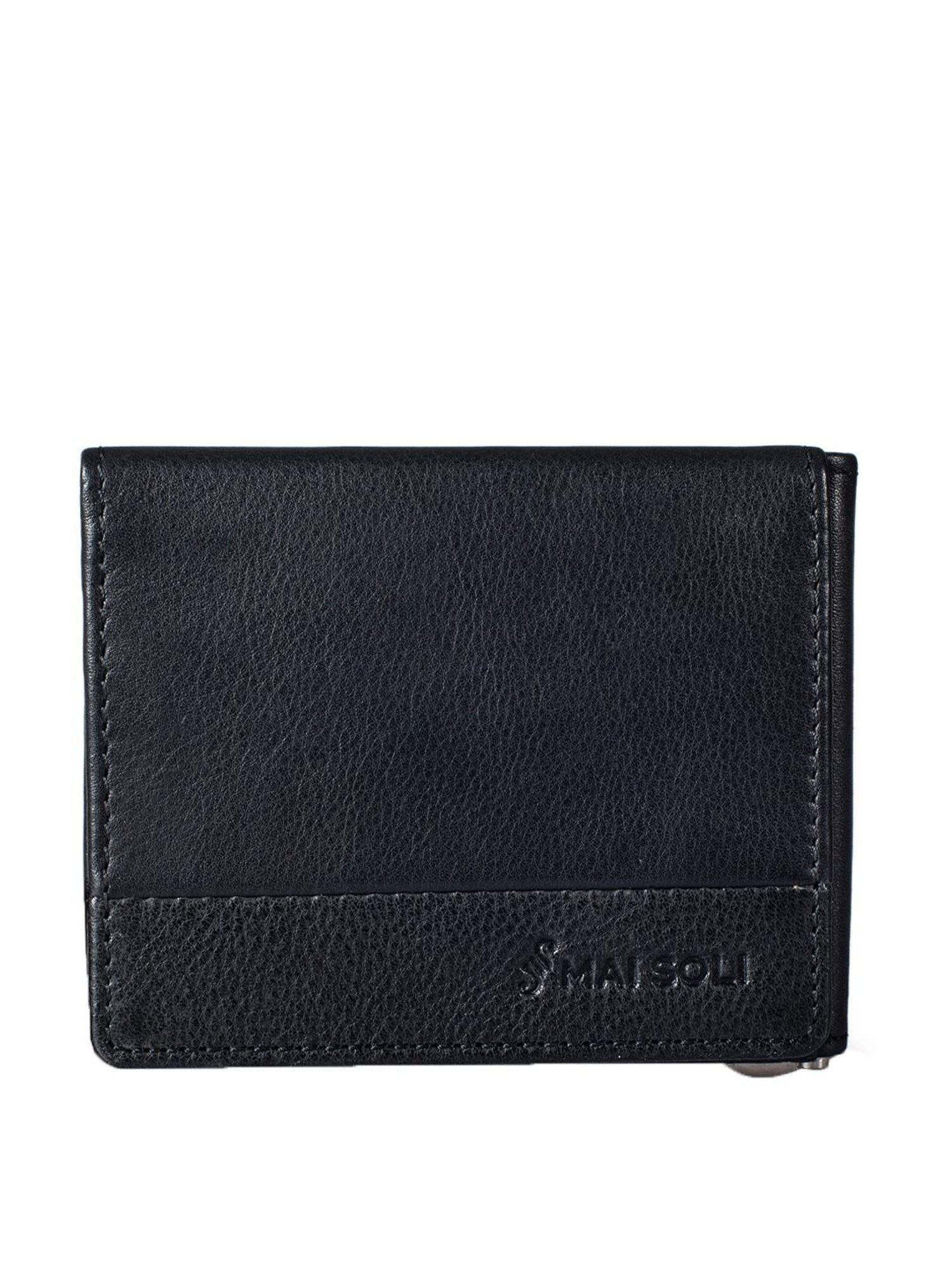 Mai Soli Antique Leather Money Clip Wallet for Men