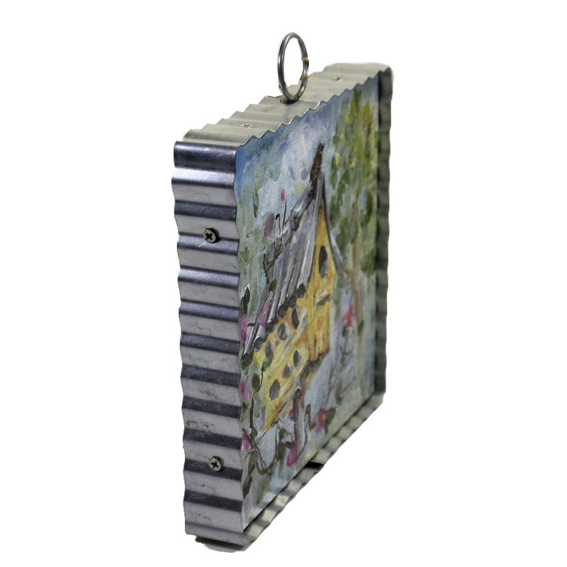 Home Decor 7.0" Bird Condo Mini Galary Rozanne Prieb  -  Wall Sign Panels