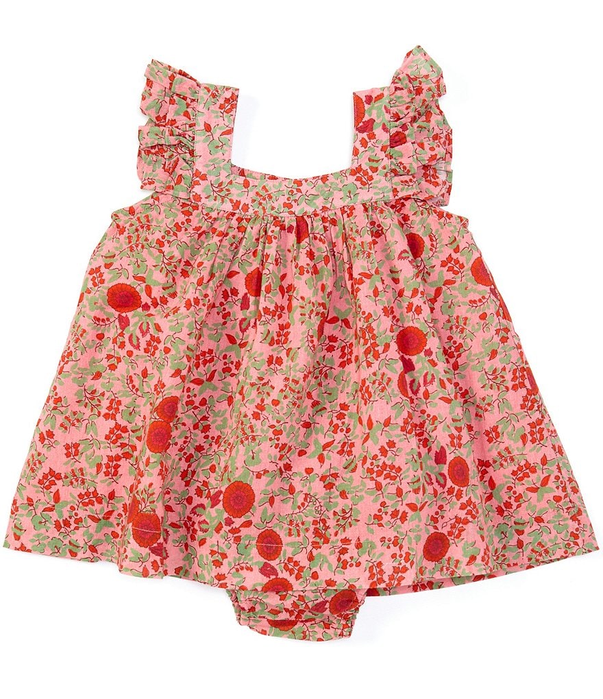 Roller Rabbit Baby Girls 12-24 Months Vickey Floral A-Line Matching Dress