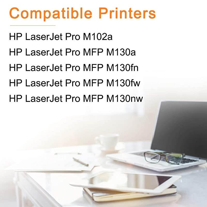 Compatible Toner Cartridge Replacement for HP 17A CF217A High Yield for Laserjet Pro M102w M102a MFP M130fw M130nw M130fn M130a Printer Black (2 Pack)
