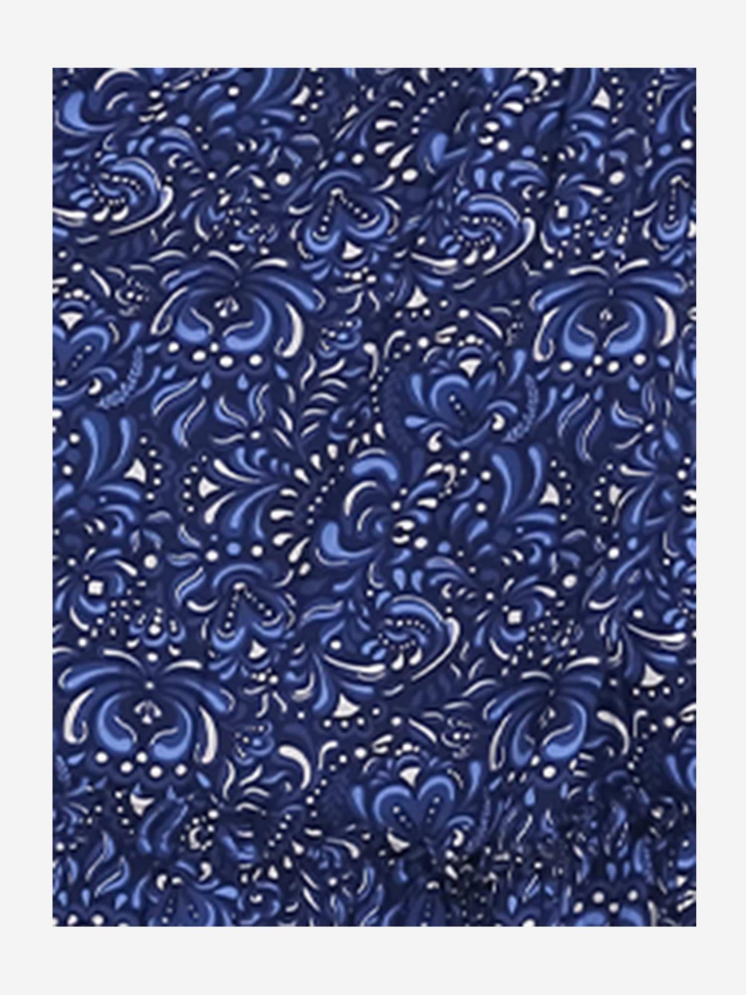 Budding Bees Girls White & Blue Printed Top with Skirt