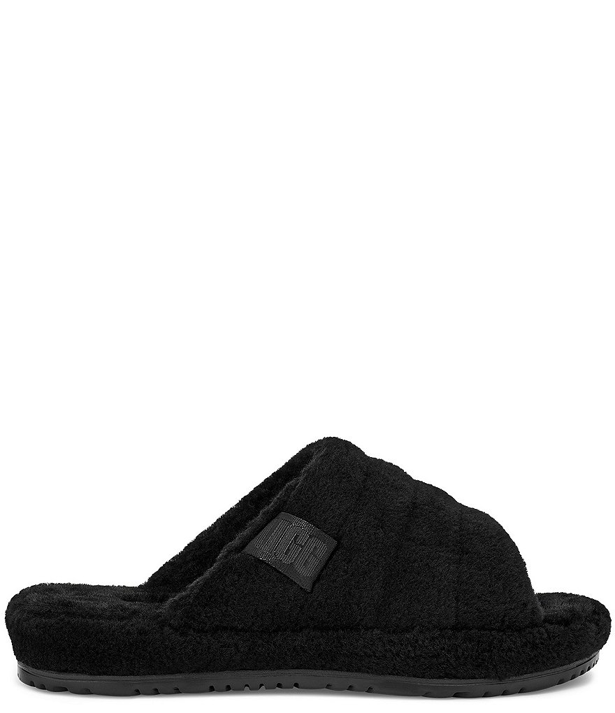 UGG&reg; Men's Scuff Logo Suede Slippers
