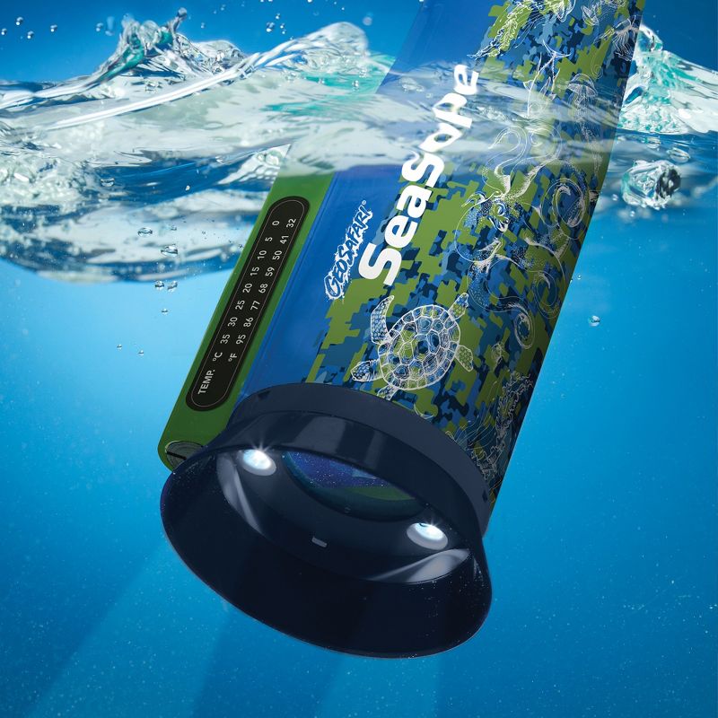 Educational Insights GeoSafari SeaScope, Explore Underwater Without Getting Wet, Includes Magnifier & LED Flashlight, Ages 8+