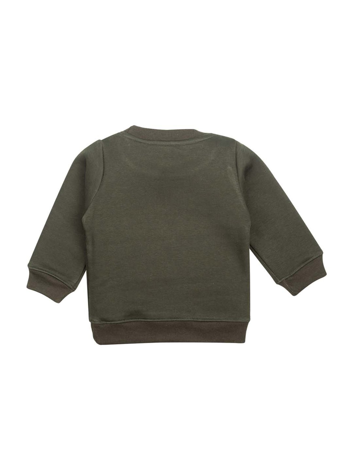 Mee Mee Kids Green Embroidered T-Shirt