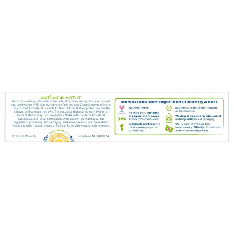 Tom's of Maine Whole Care Toothpaste Peppermint - 4.0oz/3pk