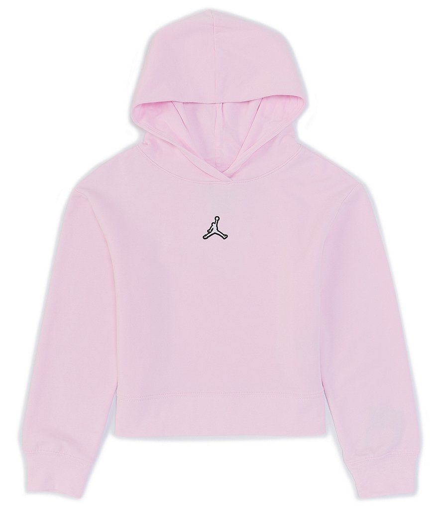 Jordan Big Girls 7-16 Cropped Fleece Pullover Hoodie