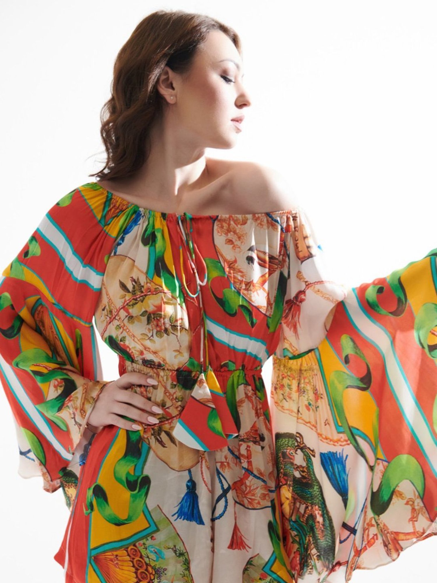 Cin Cin Multicolor Hodophilia Philip Playsuit