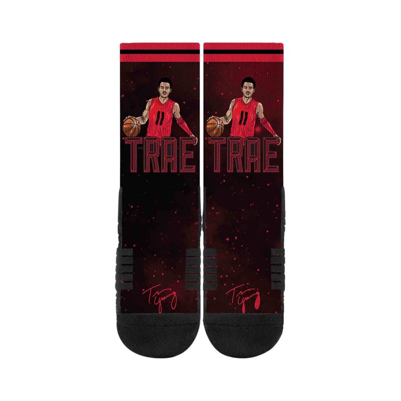 NBA Atlanta Hawks Trae Young Galaxy Socks