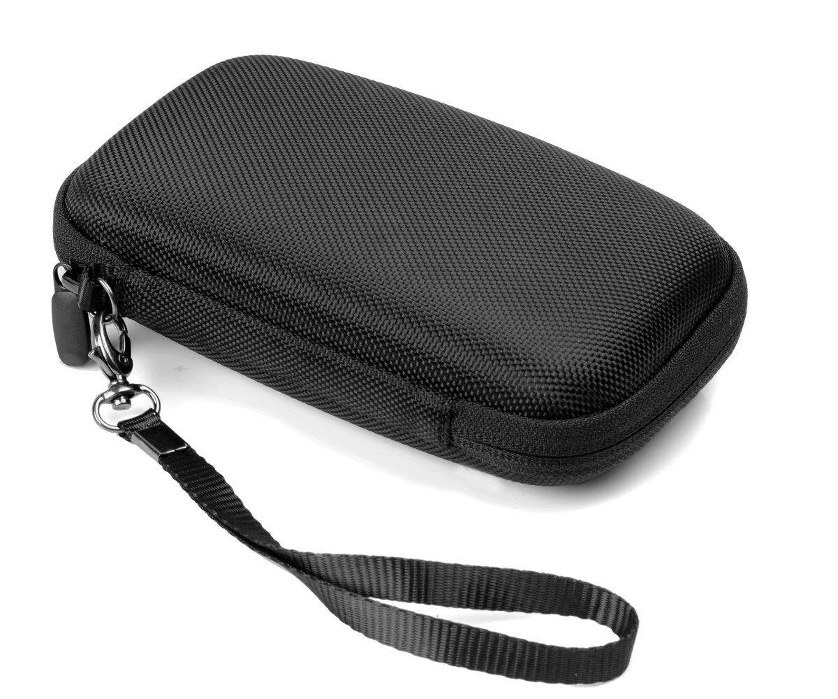 Travel Case for Wireless Foldable Sports Neckband Bluetooth Headphones Like NEXGADGET, EGRD, HOBEST, Moche, Fetta, dostyle, Senbowe, Levin,Dylan, pkman, Bestyoyo, ATC, VICTA, AVIVANT, souldio (Black)