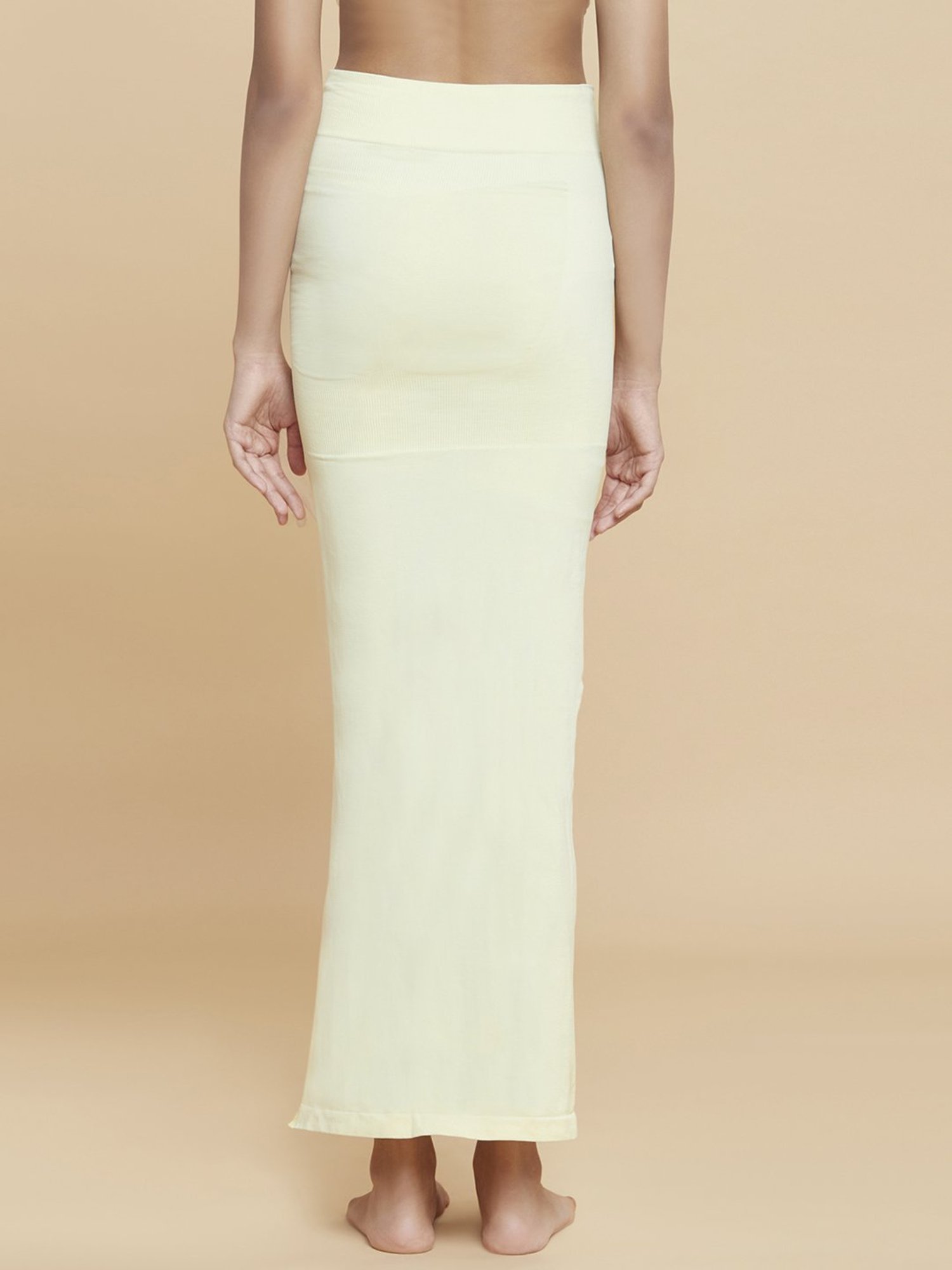 Navyasa Yellow Plain Shaper