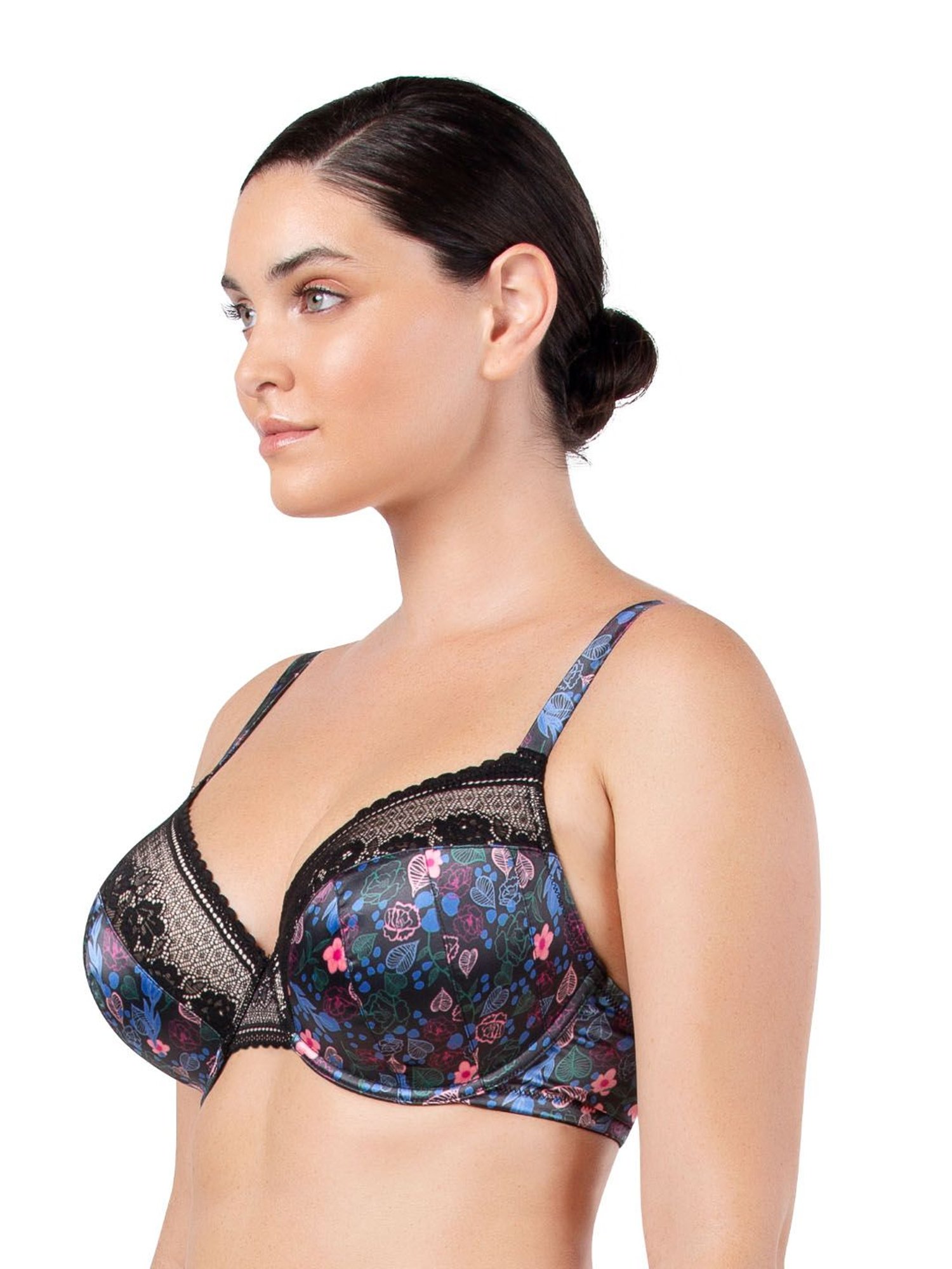 PARFAIT Black Under Wired Padded T-Shirt Bra