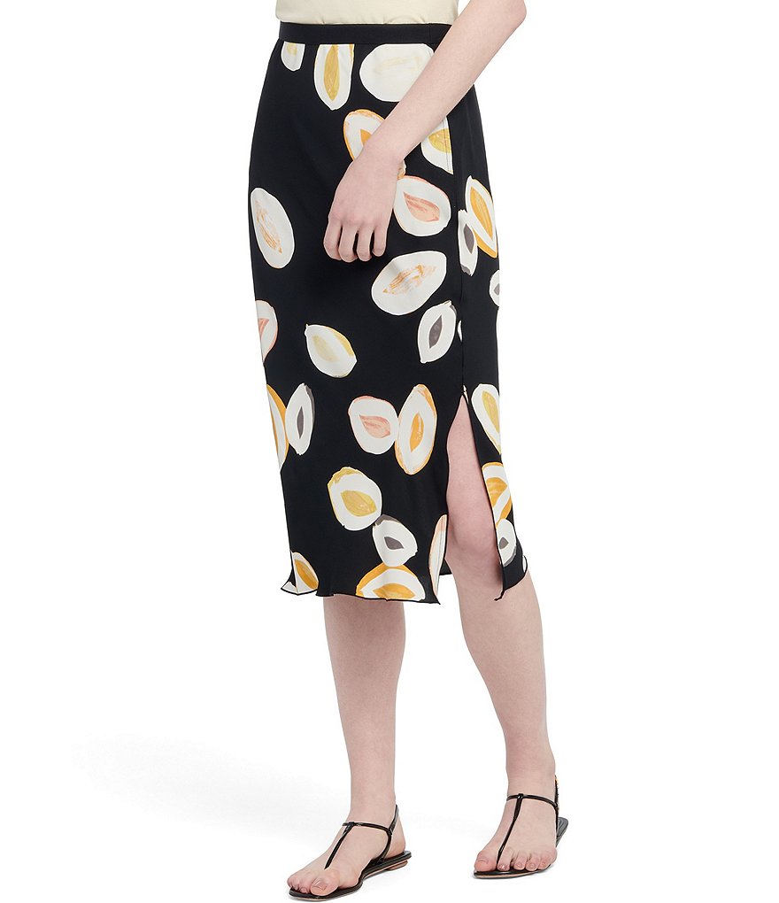 NIC + ZOE Lemon Squeeze Skirt
