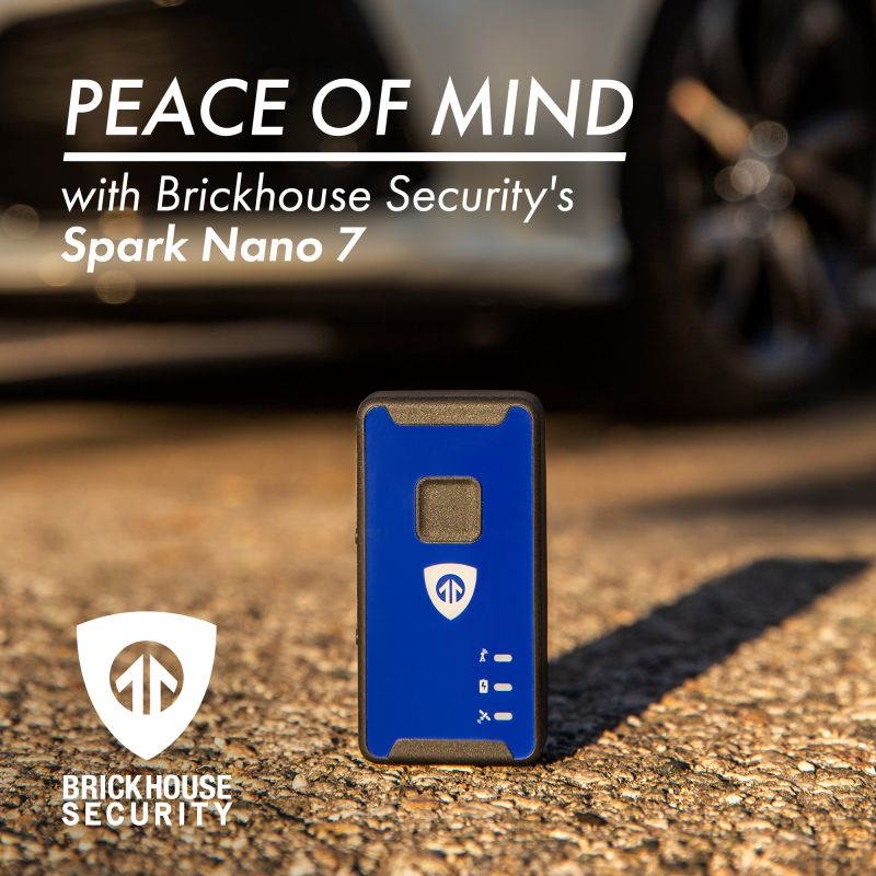 Brickhouse Security Spark nano 7 Micro GPS Tracker - Smallest Personal GPS Tracker - Micro Car Tracker with GPS Tracking Coverage Across North America. Subscription Required!