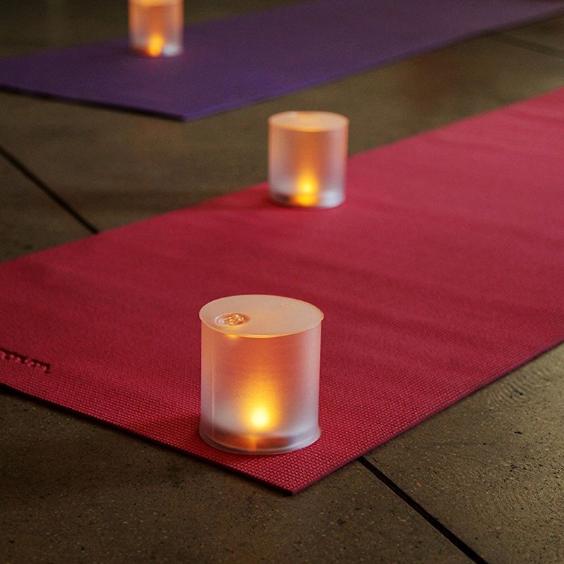 MPOWERD Luci Candle Frosted Finish Portable Waterproof Inflatable Solar Light