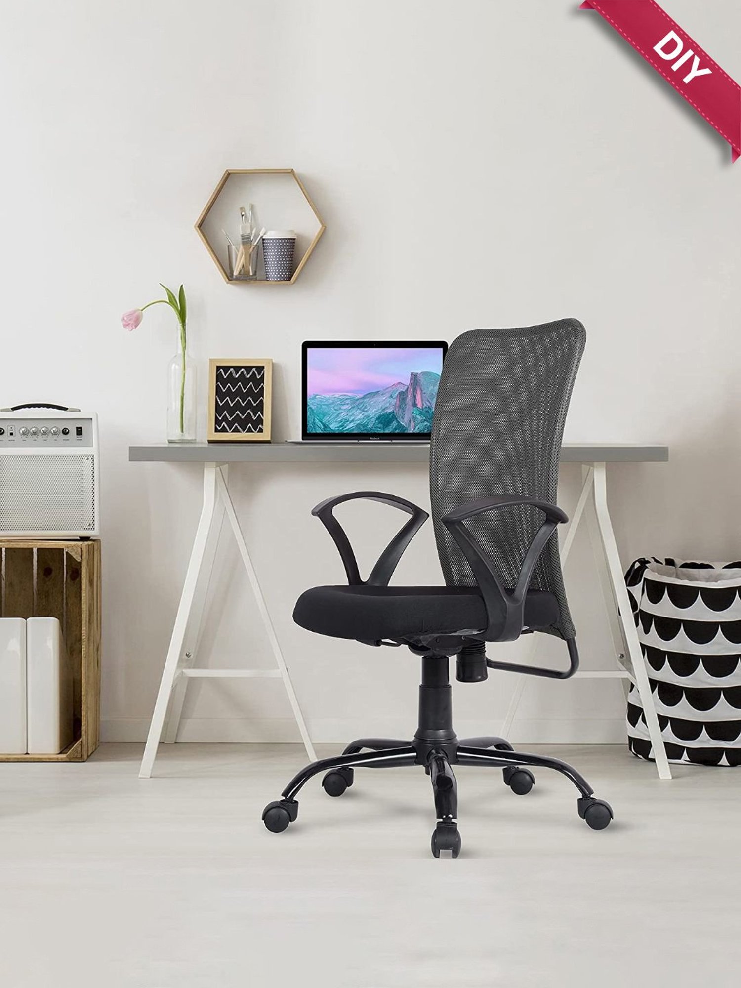Green Soul Seoul Grey Foam Ergonomic Office Chair