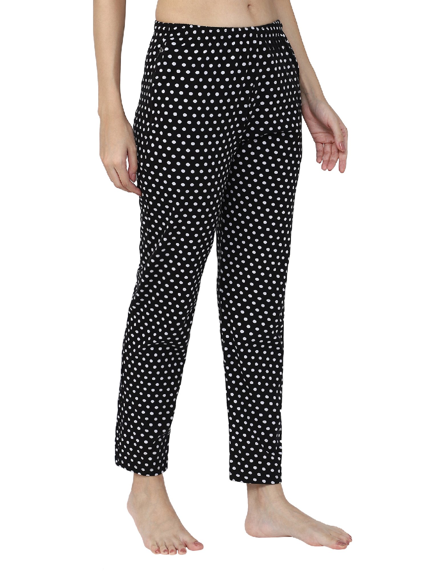 Dyca Black & White Printed Lounge Pants