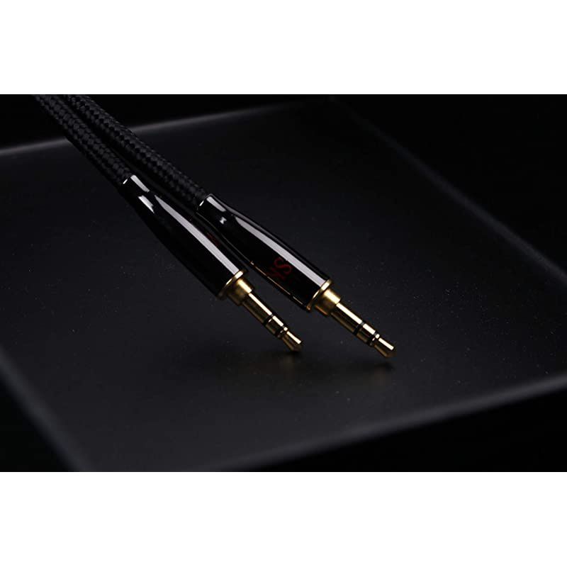 Aux Cable for CarHiFi Sound35 mm to 35 mm Aux CordStereo Audio CableAudio Jack CableHeadphone Cable for Home StereoiPhoneiPodIPadEcho DotSony More32Feet