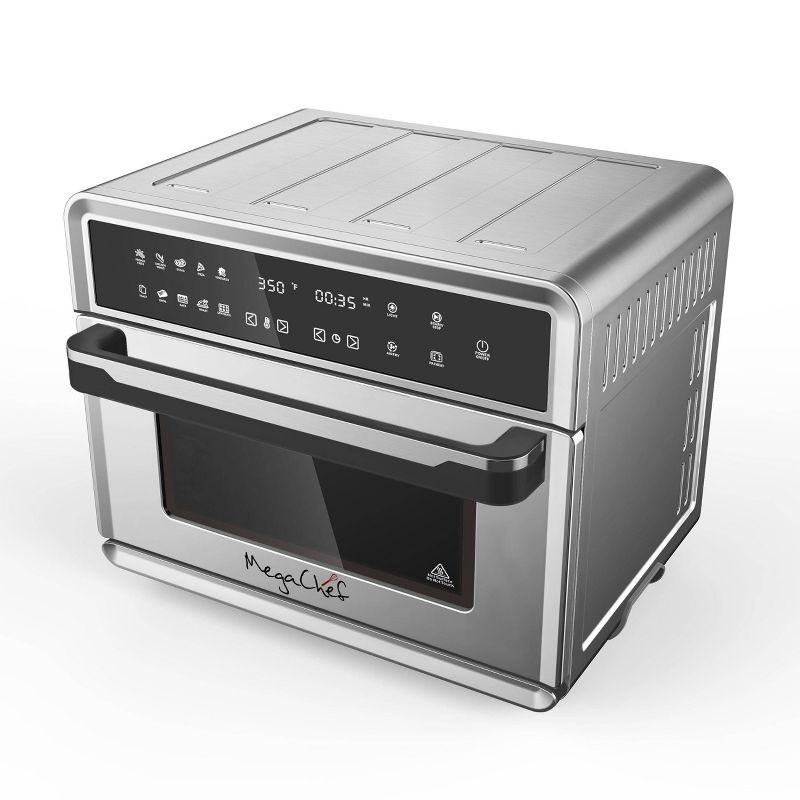 MegaChef 10-in-1 Multi-function Counter Top Oven  - Silver