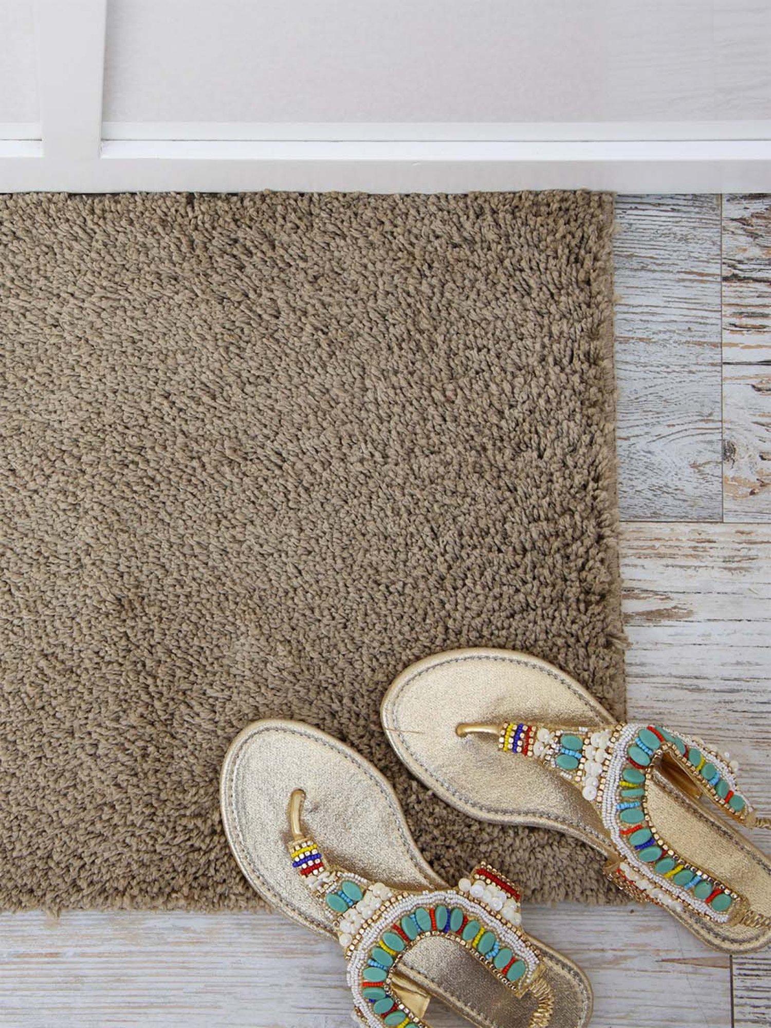 Shannon Clark Love Under The Stars Cushion Bath Mat Black - Deny Designs