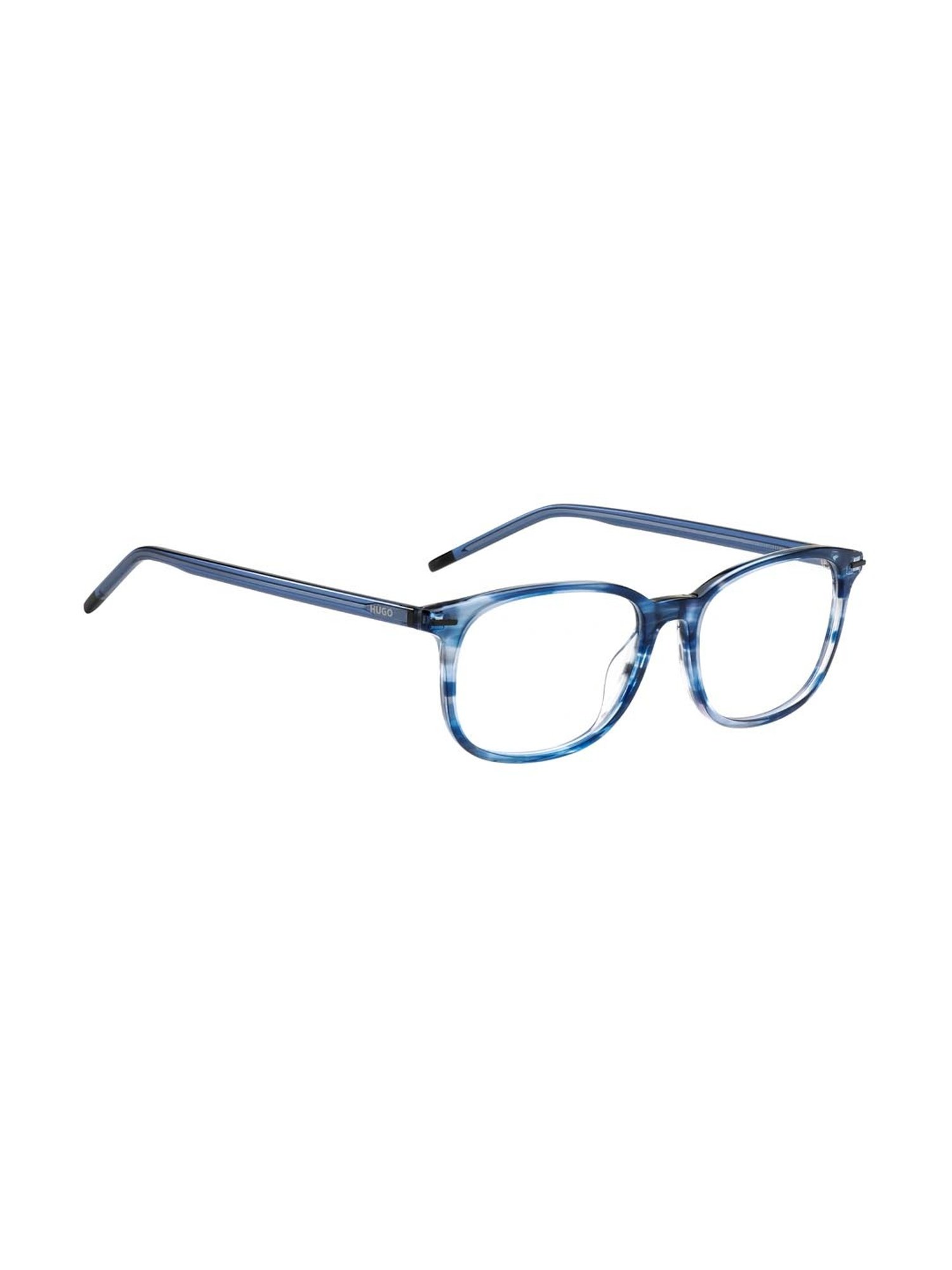 HUGO Blue Square Eye Frames for Men