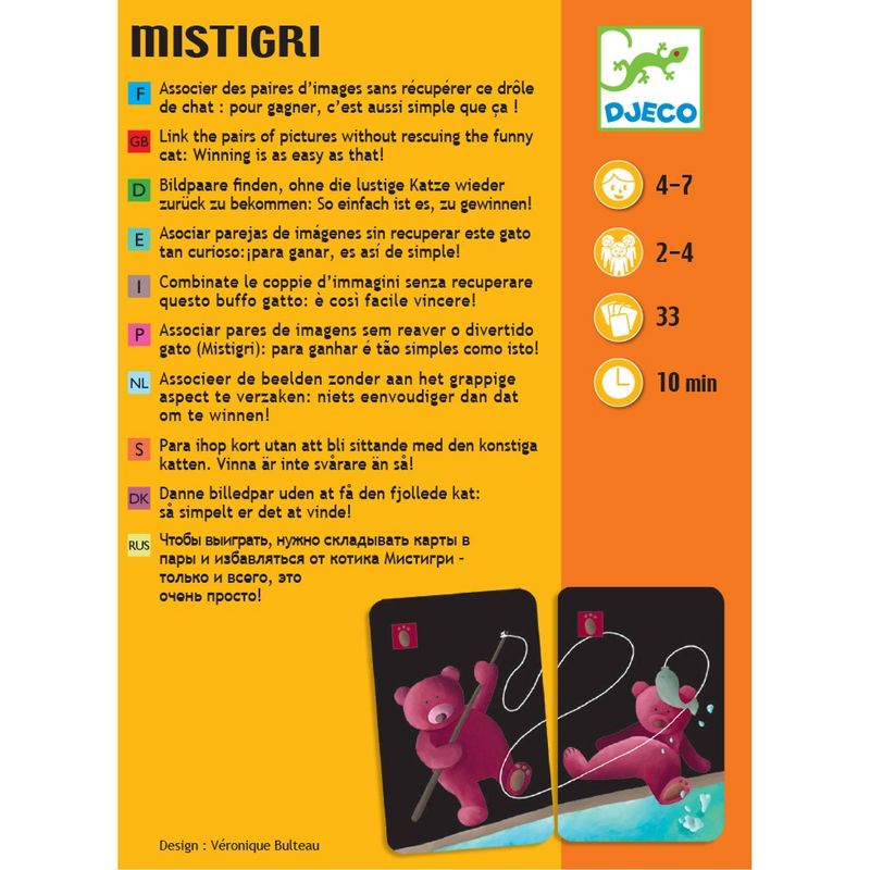 Asmodee Mistigri Card Game