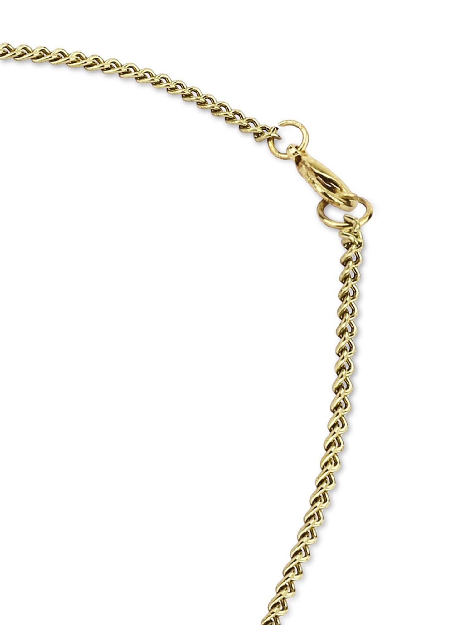 The Bro Code Antique Gold-Plated Bull Charm Pendant Necklace For Men