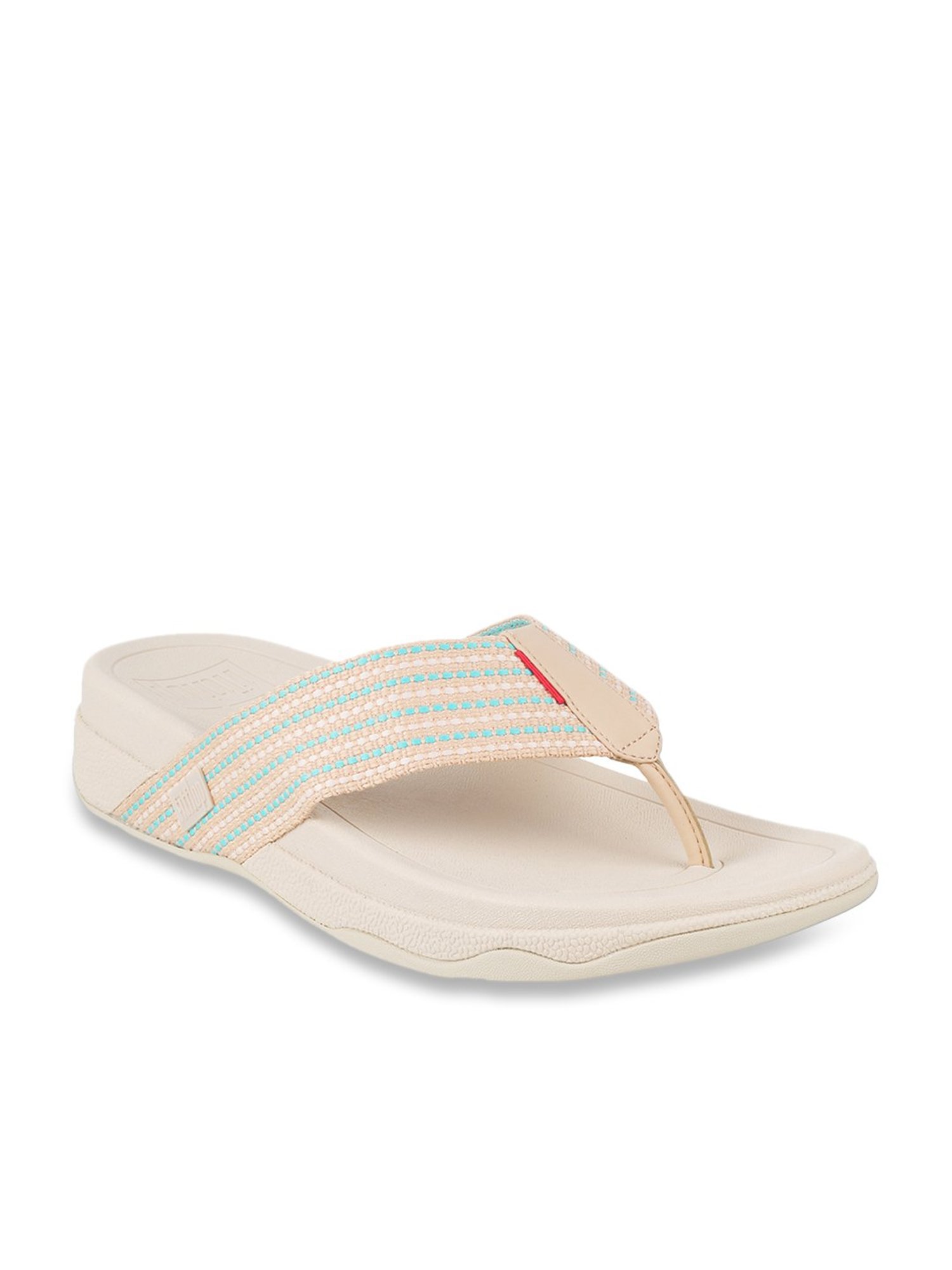 FitFlop Men's Beige Flip Flops