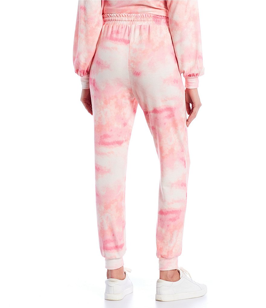Coco + Jaimeson Tie-Dyed Hacci Coordinating Jogger Pants