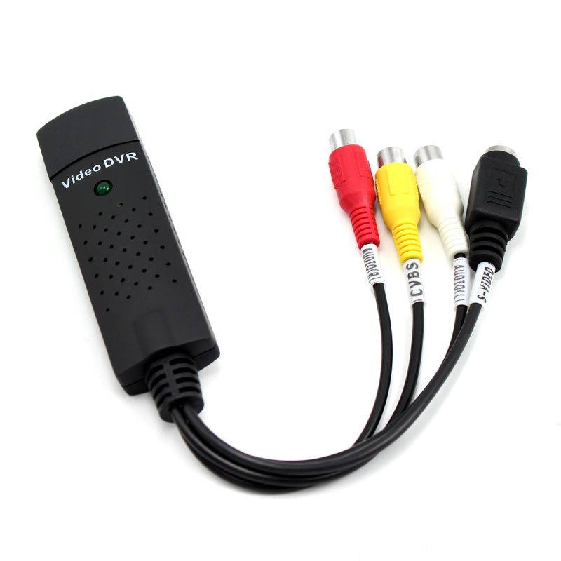 Video Capture Card Adapter VHS to DVD Easycap USB 2.0 Audio Video Capture Converter For Win7/8/XP/Vista