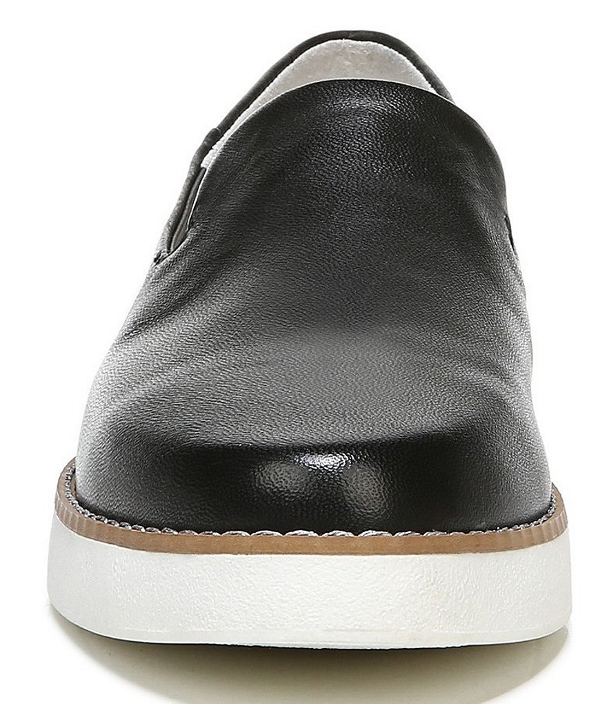 Franco Sarto Iconic Leather Slip-On Platform Sneakers