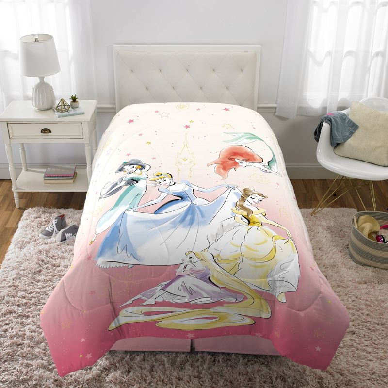 Twin Disney Princess Lead with Your Heart Bedding Bundle