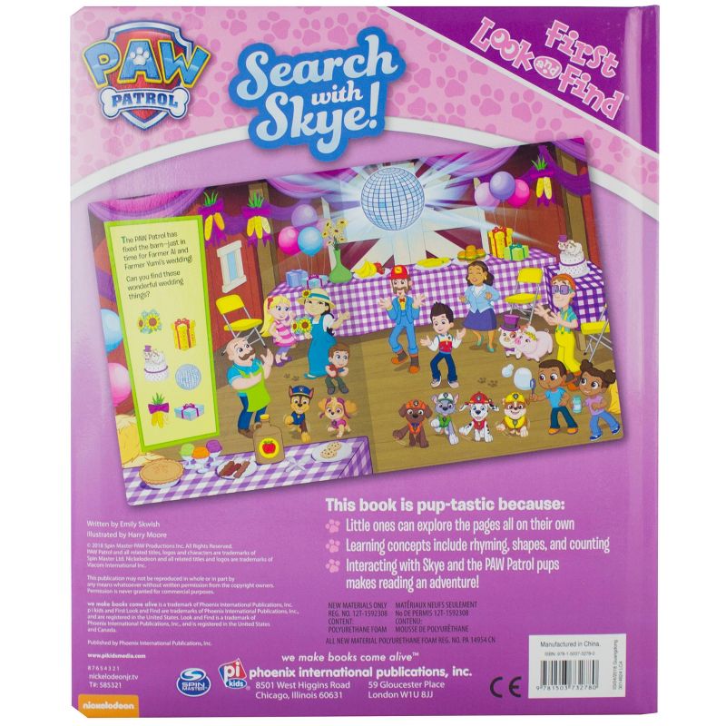 My First Look and Find Paw Patrol Sky -  by Edited (Hardcover)