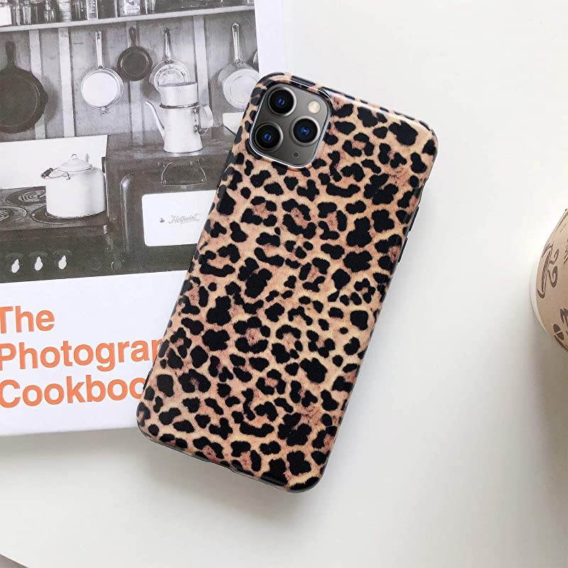 iPhone 11 Pro Max Case Leopard Cheetah Protective iPhone 11 Pro Max Case Slim Cases Soft Flexible TPU Marble Floral Pattern Protective Cover for Apple iPhone 11 Pro Max 65quot Leopard