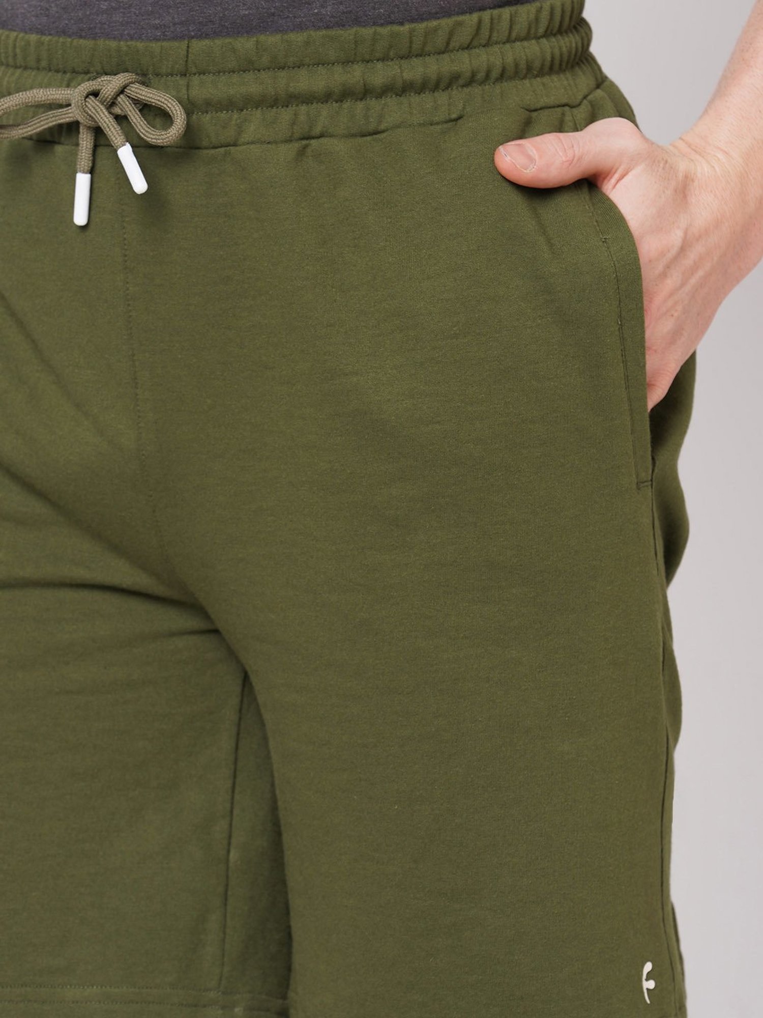 Fitz Green Slim Fit Shorts