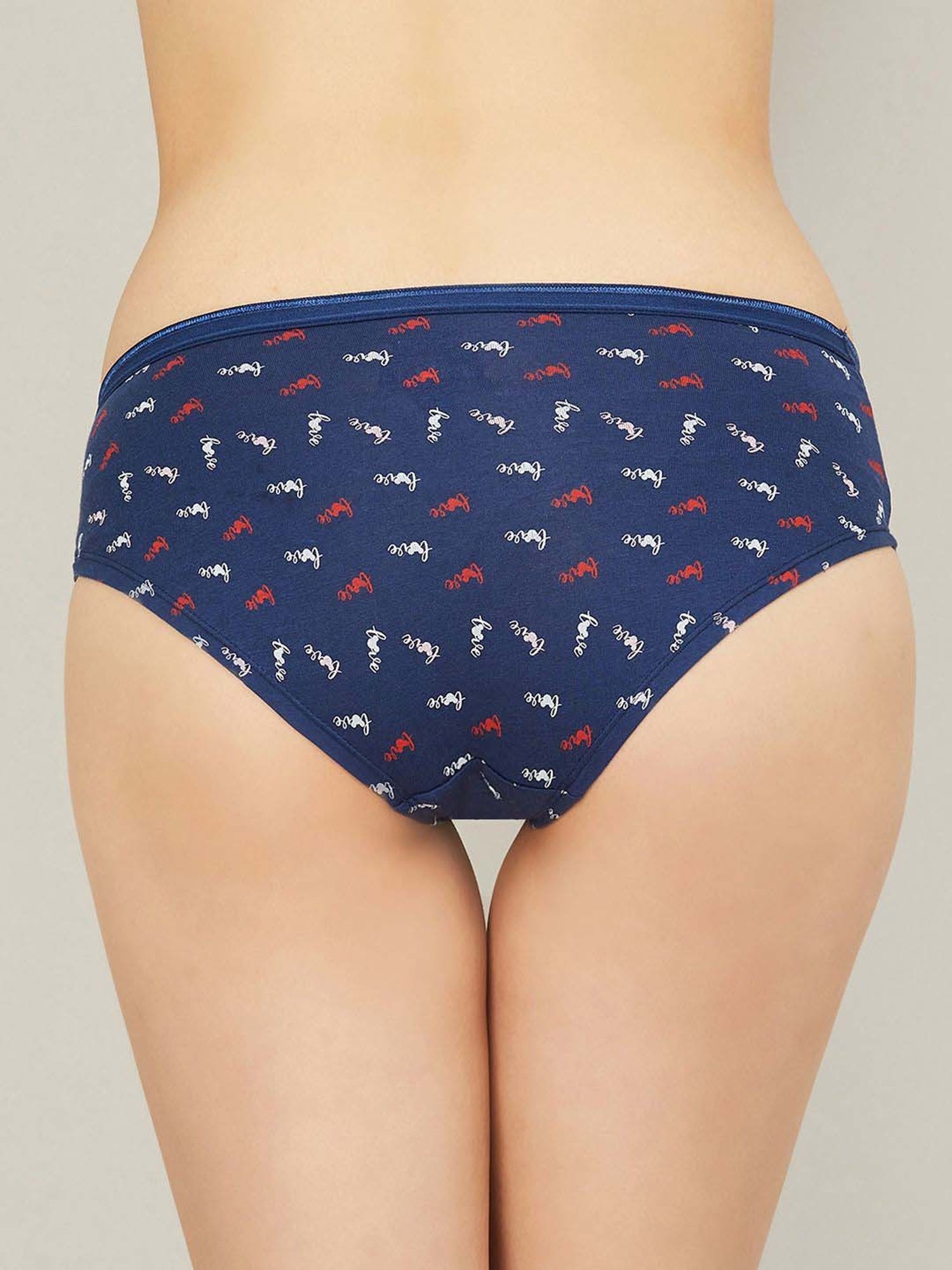 Ginger by Lifestyle Assorted Color Printed Panty - Pack Of 3