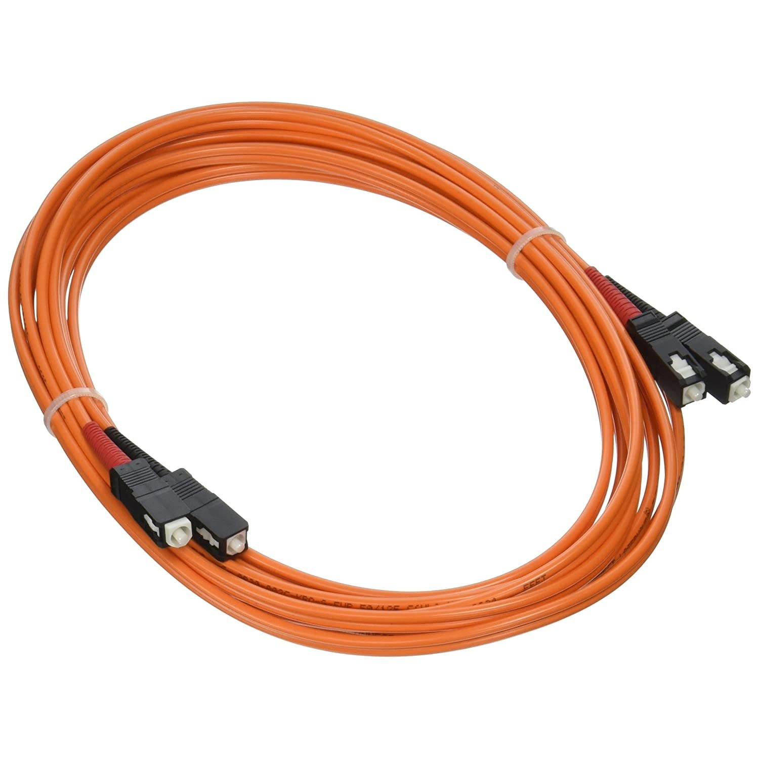 C2G/Cables to Go 14563 SC/SC Duplex 50/125 Multimode Fiber Patch Cable (4 Meters, Orange)
