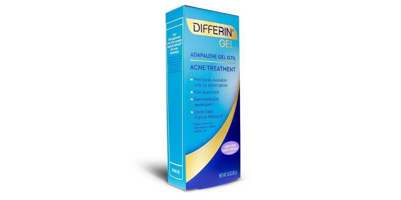 Differin Adapalene Gel 0.1% Acne Treatment - 45g